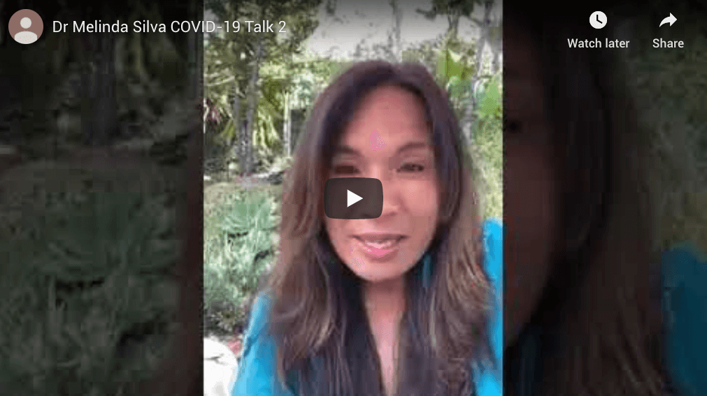 Dr. Melinda Silva Coronavirus (Covid-19) Talk 2